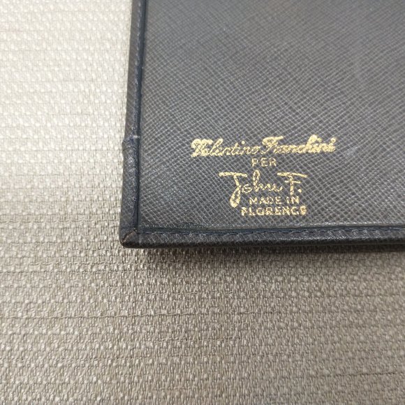 VINTAGE VALENTINO FRANCHINI TAUPE WALLET - Picture 3 of 7